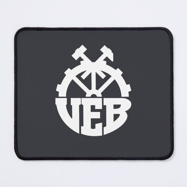 Item preview, VEB Logo - Badge of the GDR (white) designed and sold by VEB Ostladen.