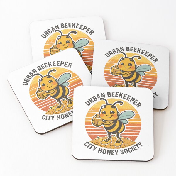 Item preview, Urban Beekeeper – City Honey Society designed and sold by KapiPrint.