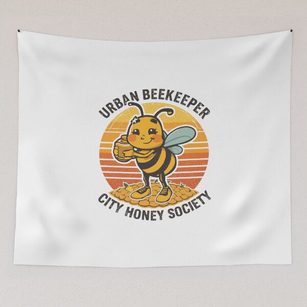 Item preview, Urban Beekeeper – City Honey Society designed and sold by KapiPrint.