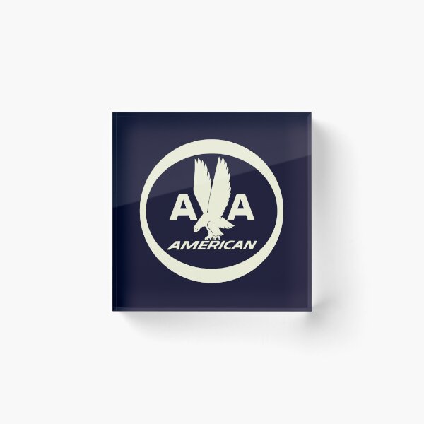 Item preview, Vintage 1962-1967 American Airlines emblem - white print designed and sold by retropetrol.