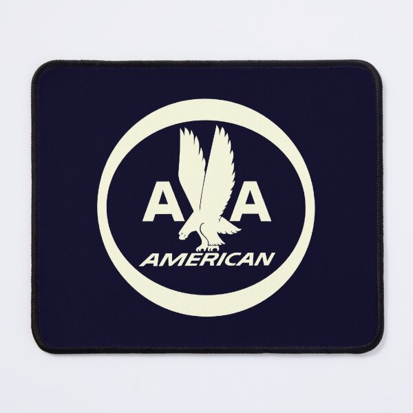 Item preview, Vintage 1962-1967 American Airlines emblem - white print designed and sold by retropetrol.
