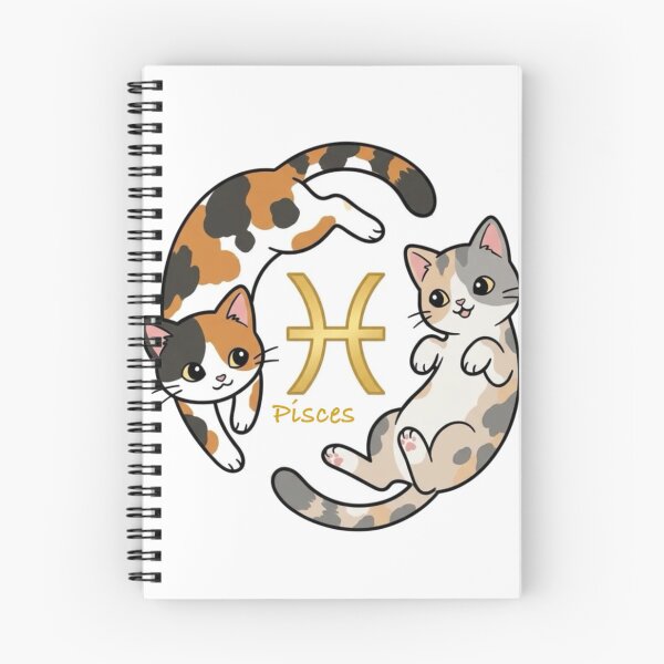 Item preview, ♓ Pisces - The Yoga Cat designed and sold by ToieStore.