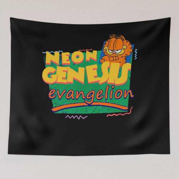 Item preview, Nge Garfield Neon Genesis Evangelion designed and sold by shopzuri.