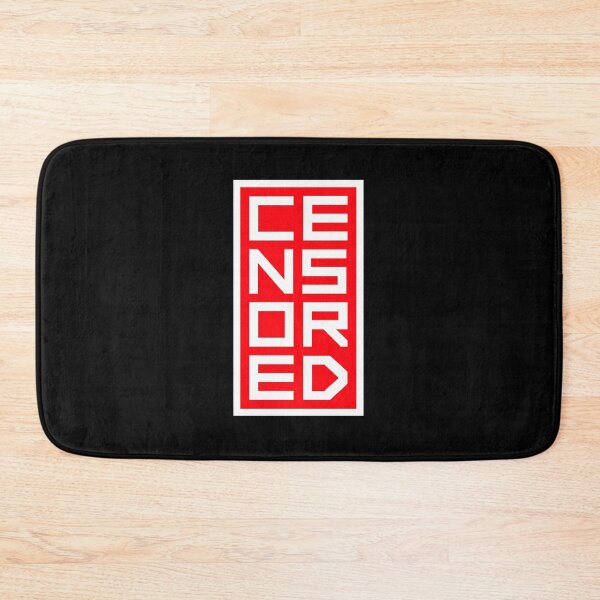Item preview, Censored Funny Bold Statement Freedom Speech Logo designed and sold by shirt-o-mat.