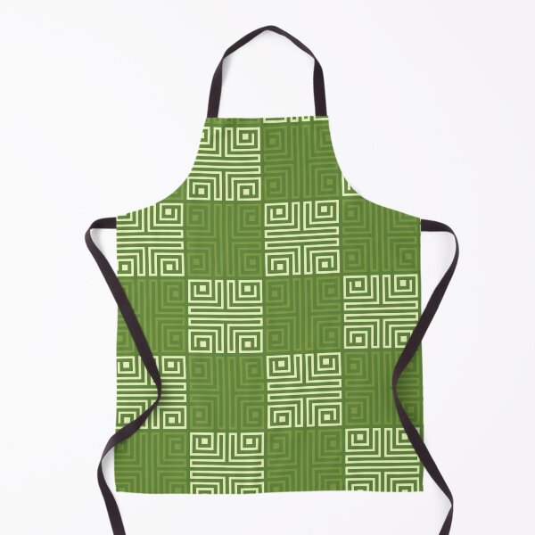 Item preview, Green Native Folk Checkers - Ethnic Polynesian Samoan - Mothers Day Ideas designed and sold by RoyalStarsPatts.