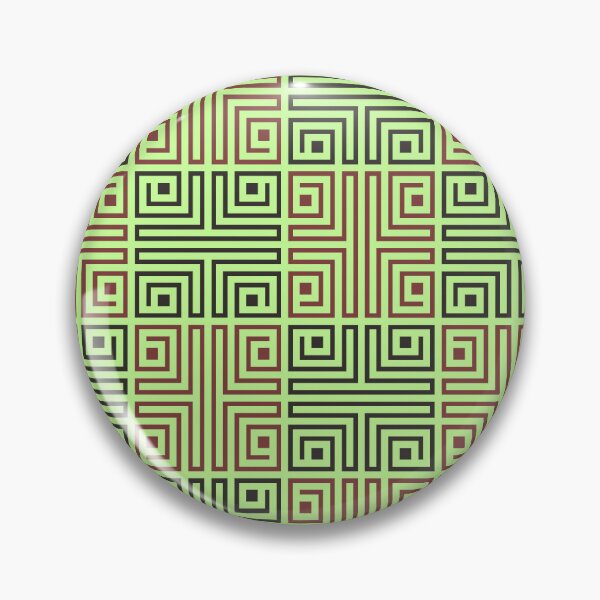 Item preview, Green Roots Based Totemic Knot - Aztec Samoan Tiki  - Personal Gifts designed and sold by RoyalStarsPatts.
