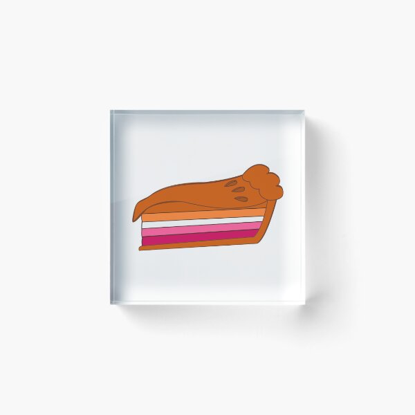 Item preview, Lesbian Slice of Pie Pride Flag designed and sold by HarveyHandcraftsandDesigns.