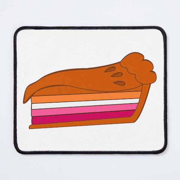 Item preview, Lesbian Slice of Pie Pride Flag designed and sold by HarveyHandcraftsandDesigns.