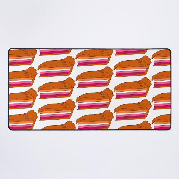 Item preview, Lesbian Slice of Pie Pride Flag designed and sold by HarveyHandcraftsandDesigns.