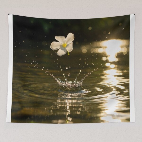 Item preview, One Flower in the Lake designed and sold by MariaTheExpert.