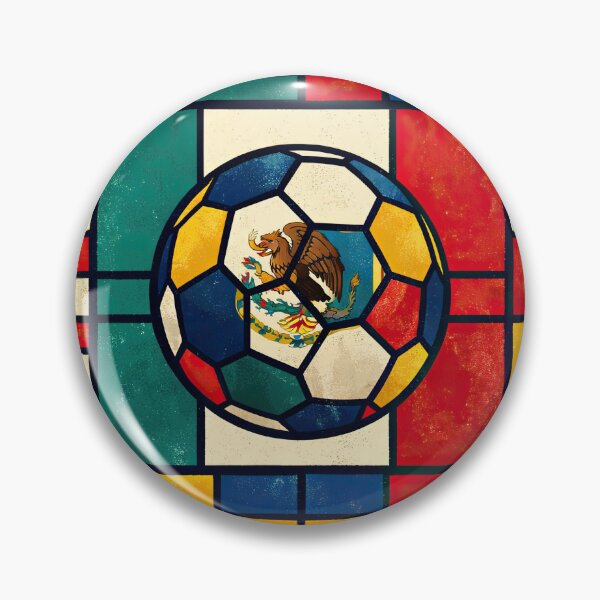 Item preview, Elegant World Cup Stadiums Geometrical | Soccer Flags Mexico Canada USA designed and sold by BrickByDream.