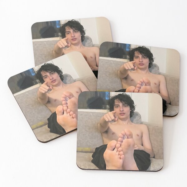 Item preview, Finn Wolfhard Relaxing designed and sold by oliviafowlerart.