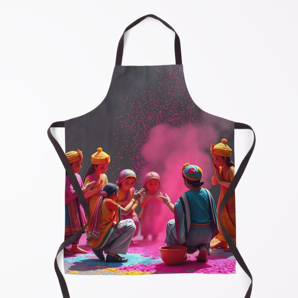 Item preview, Holi Kids Celebration Sticker designed and sold by Teewave-Ashish.