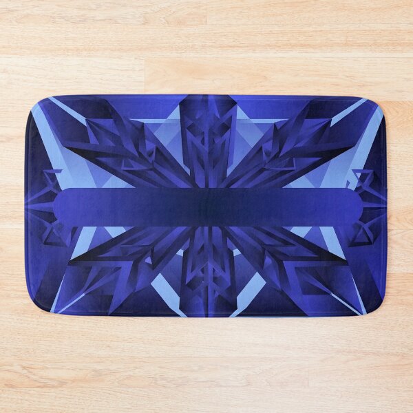 Item preview, Futuristic Blue Geometric designed and sold by Gradient Concept.
