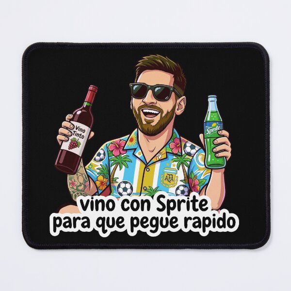 Item preview, Messi came with a sprite so he could hit fast. designed and sold by Imprearte.