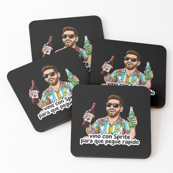 Artikelvorschau, Messi kam mit einer Sprite, damit er schnell treffen konnte. entworfen und verkauft von Imprearte.