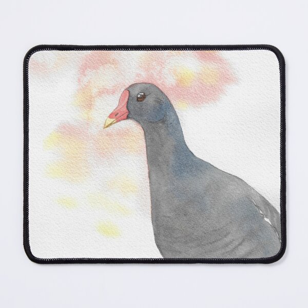 Item preview, Moorhen in watercolor designed and sold by L'Atelier Oranjade.