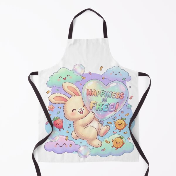 Item preview, International Day of Happiness: Cute Mee Joyful Bunny, Maximalist Dopamine Decor designed and sold by Cute Mee .