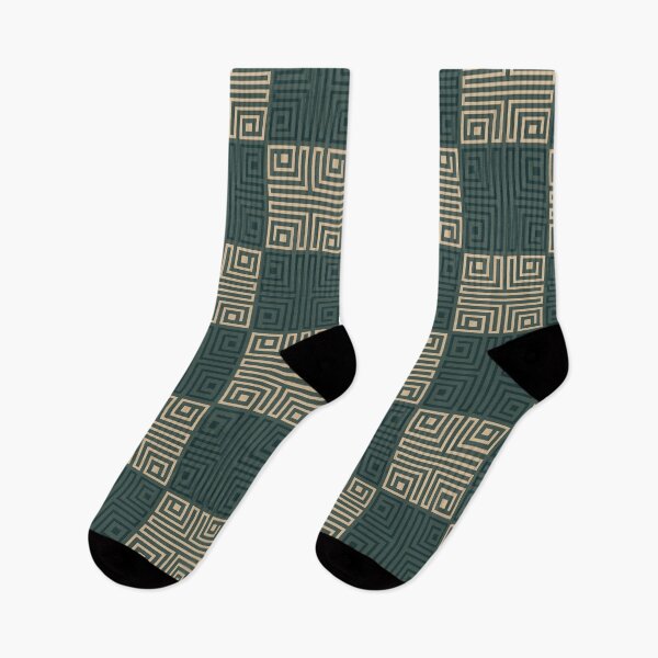 Item preview, Green Heritage Inspired Ancestral Polygon - Aztec Samoan Tiki  - Retirement Gifts For Grandma designed and sold by RoyalStarsPatts.