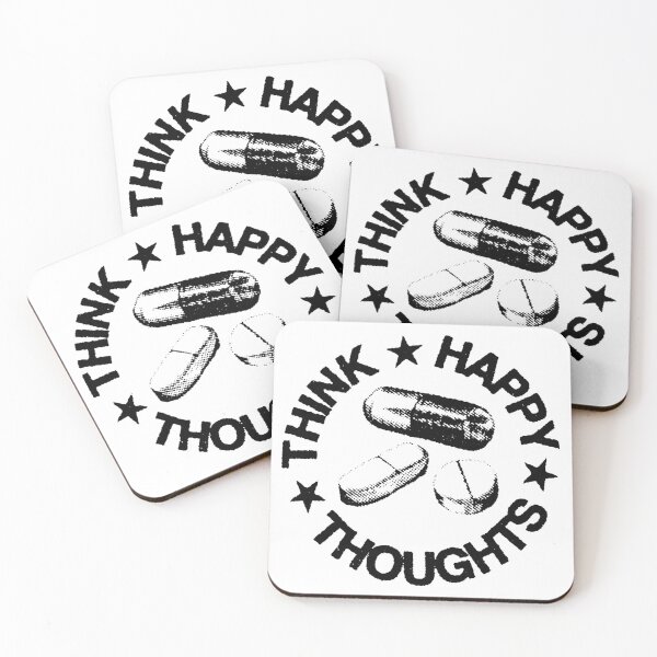Item preview, Think Happy Thoughts designed and sold by sukiravens.