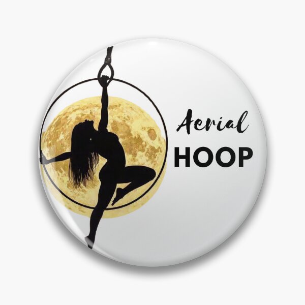 Item preview, Lady in the moon - Aerial hoop design  designed and sold by Stellar Motion by Kornelia.