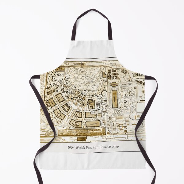 Item preview, St.Louis, Missouri, June 10, 1904, Worlds Fair, Fair Grounds Map designed and sold by AMacGPhilly.