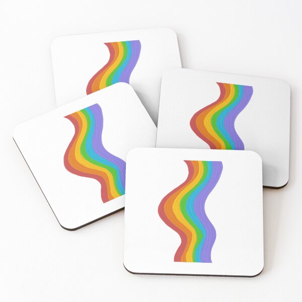 Item preview, Vibrant Painted Rainbow Wave – Colorful Abstract Brushstroke Design designed and sold by Artsy Corner.