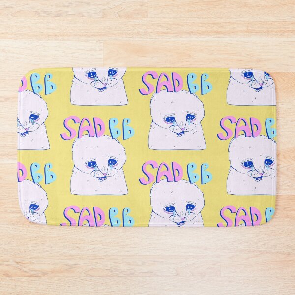 Item preview, sad bb cat meme designed and sold by crestfallenmermaid.