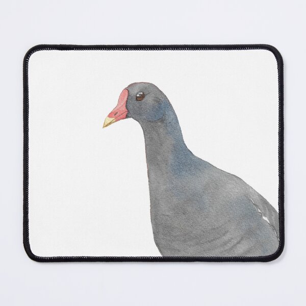 Item preview, Moorhen in watercolor designed and sold by L'Atelier Oranjade.