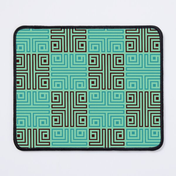 Item preview, Green Oceanic Folk Checkered - Aztec Samoan Tiki - Retirement Gifts for Mom designed and sold by RoyalStarsPatts.