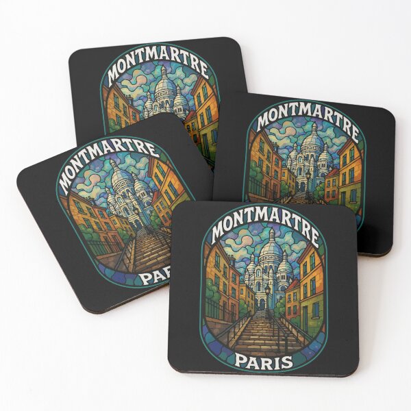 Item preview, Montmartre Paris Stained Glass Art designed and sold by TomFrontierArt.