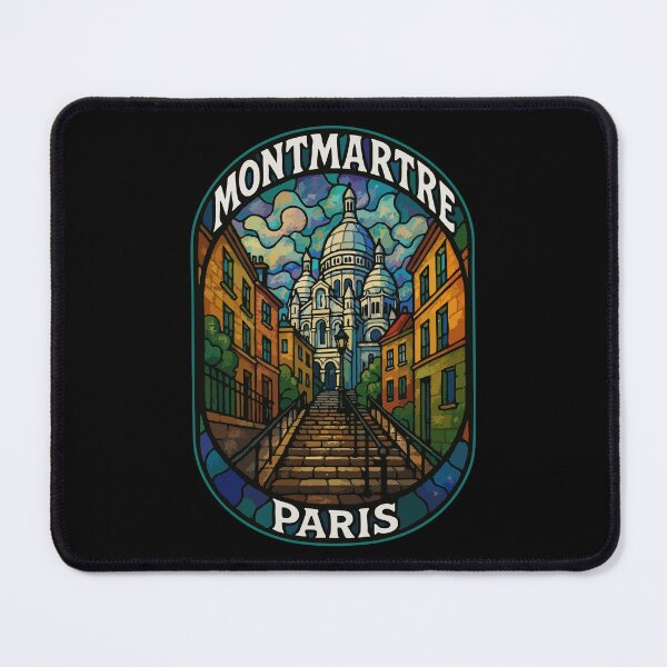 Item preview, Montmartre Paris Stained Glass Art designed and sold by TomFrontierArt.