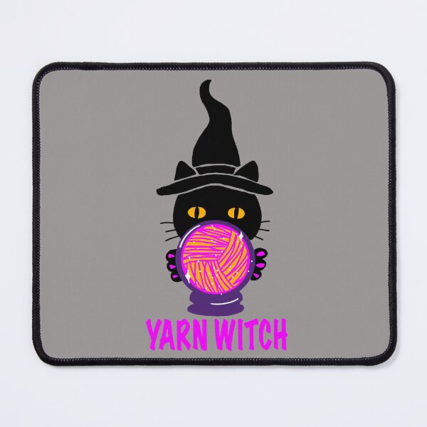 Item preview, Yarn Witch Cat designed and sold by ArtyWares.