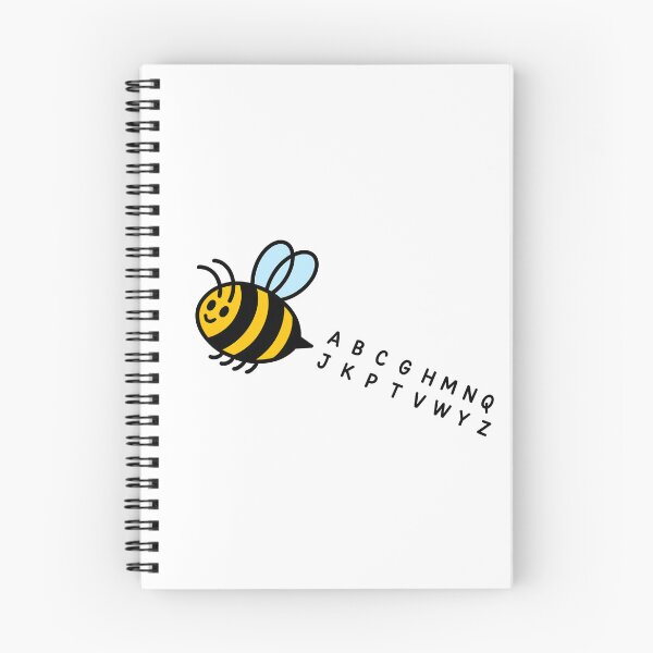 Item preview,   Spelling Bee Missing Letters Alphabet – Funny Bee Design designed and sold by AleksandraJac05.
