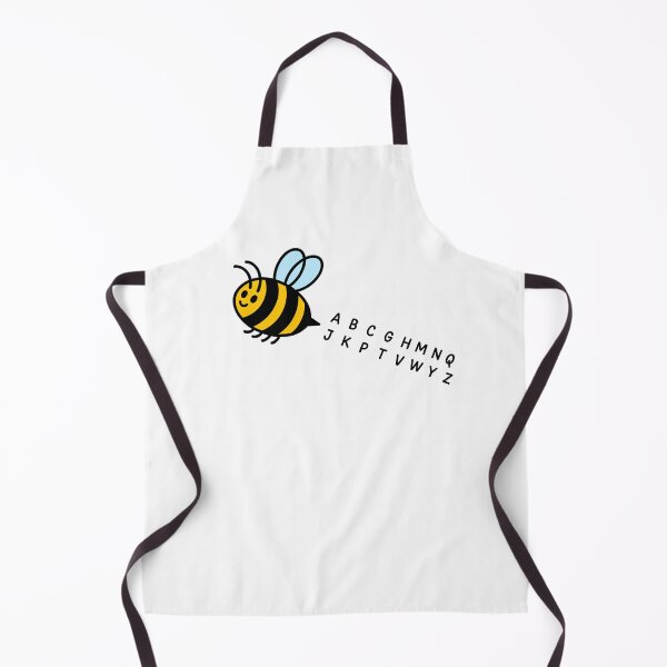 Item preview, Spelling Bee Missing Letters Alphabet – Funny Bee Design designed and sold by AleksandraJac05.