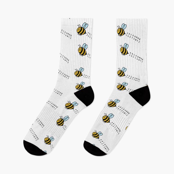 Item preview,   Spelling Bee Missing Letters Alphabet – Funny Bee Design designed and sold by AleksandraJac05.