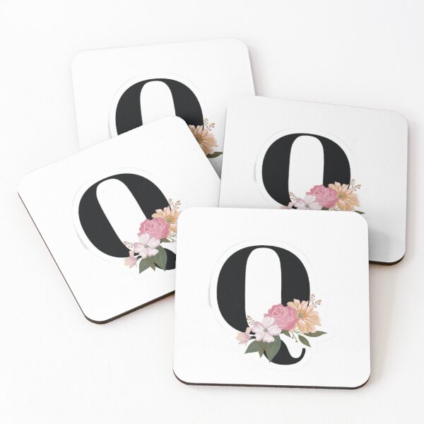 Item preview, Floral Letter Q for Queen Gift | Cute Initial Q Design for Women designed and sold by PixelVibe Art.