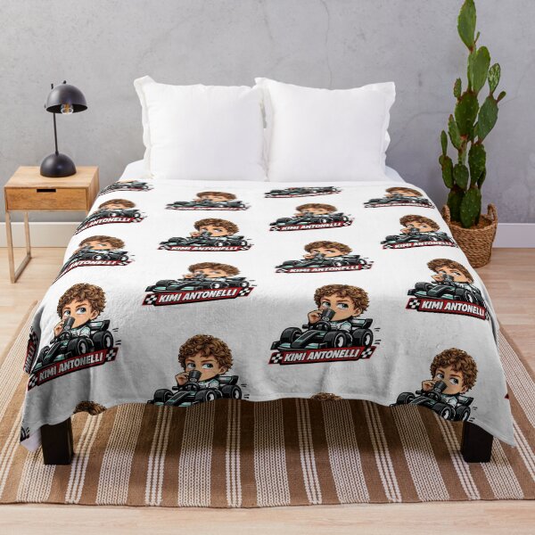 Item preview, Kimi Antonelli Chibi F1 Racing Espresso designed and sold by MonkiFlipp.