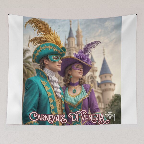 Item preview, Carnevale di Venezia – Masked Splendor designed and sold by ForeverPrintsOK.