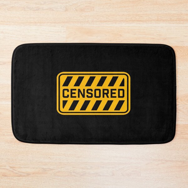Item preview, Censored Funny Bold Statement Freedom Speech Logo designed and sold by shirt-o-mat.