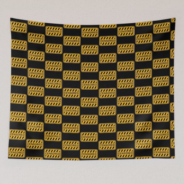 Item preview, Censored Funny Bold Statement Freedom Speech Logo designed and sold by shirt-o-mat.