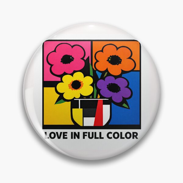 Item preview, Love in Full Color – Some Bauhaus Floral Geometry #1 designed and sold by Helios Be. Lavsh.