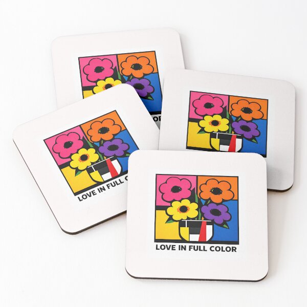 Item preview, Love in Full Color – Some Bauhaus Floral Geometry #1 designed and sold by Helios Be. Lavsh.