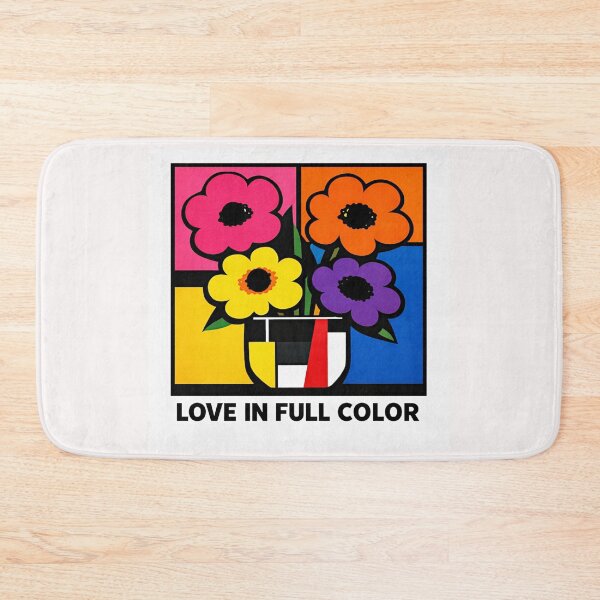 Item preview, Love in Full Color – Some Bauhaus Floral Geometry #1 designed and sold by Helios Be. Lavsh.