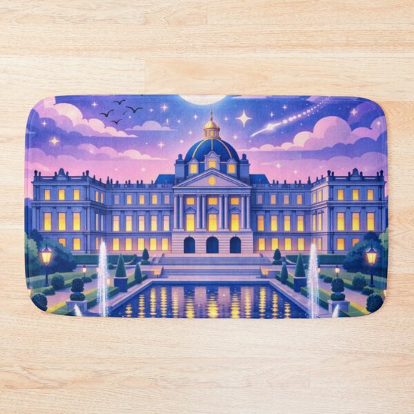 Item preview, Château de Versailles - Iconic French Palace Illustration designed and sold by MatthewHeights.
