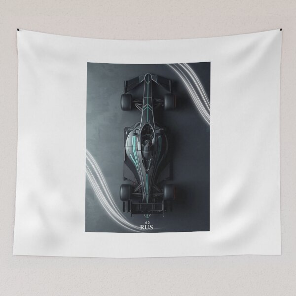 Item preview, Silver 63 Racing Minimalist F1 Inspired Poster - Digital Art designed and sold by Dill27.