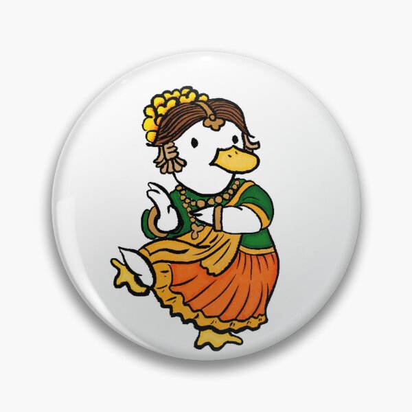 Item preview, dancer ducky designed and sold by Chinmayi Krishnan.