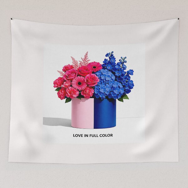 Item preview, Love in Full Color – Some Bauhaus Floral Geometry #3 designed and sold by Helios Be. Lavsh.