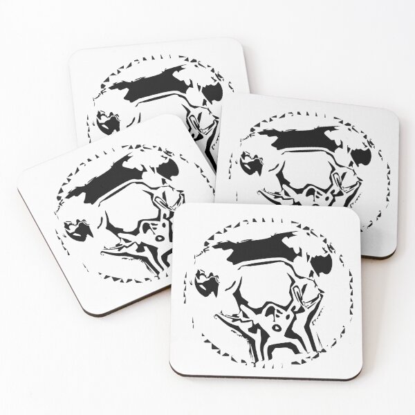 Item preview, Cool Design - Fantasy Animal in Black & White designed and sold by pixperienz4u.