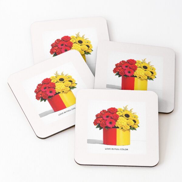 Item preview, Love in Full Color – Some Bauhaus Floral Geometry #4 designed and sold by Helios Be. Lavsh.